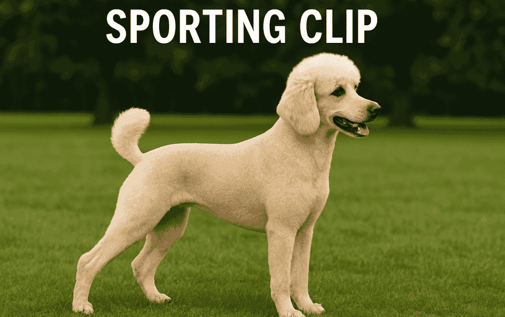 sporting poodle